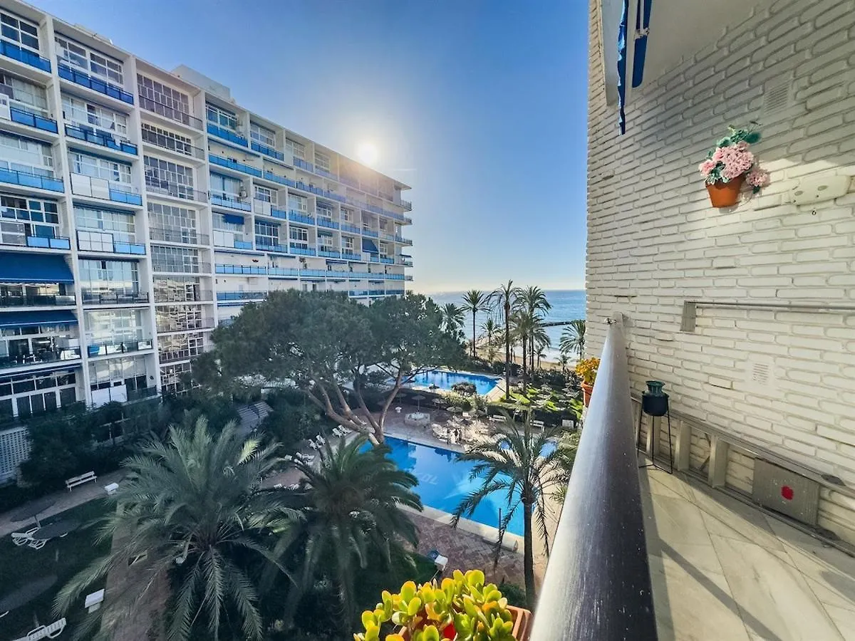 Skol 520C Cozy 1 Bedroom Apartment With Sea And Pool View Marbella Spain